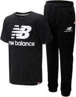 👟 новый спортивный джоггер для мальчиков new balance - оптимизированная одежда для активных детей. логотип