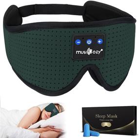 img 4 attached to MUSICOZY Sleep Headphones Breathable Bluetooth Headband 3D Sleeping Headphones