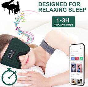 img 1 attached to MUSICOZY Sleep Headphones Breathable Bluetooth Headband 3D Sleeping Headphones