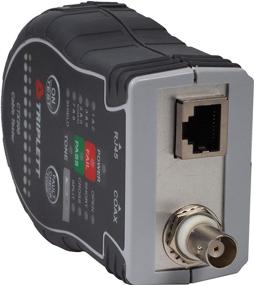 img 3 attached to 🔌 Triplett CTX200: Pocket CAT LAN Tester for RJ45, CAT 5/6, and Coax Cables with Instant Pass/Fail Results