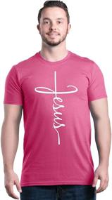 img 3 attached to 🙏 Shop4Ever Jesus Cross T Shirt Large | Stylish Men's Clothing for T-Shirts & Tanks