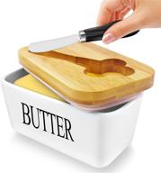 butter airtight porcelain storage container логотип