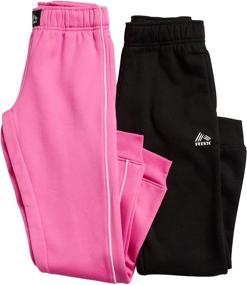 img 3 attached to RBX Girls Sweatpants Active Fleece Girls' Clothing
