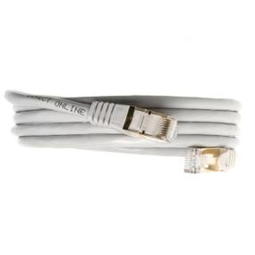 img 2 attached to 🔌 Высокоскоростной экранированный кабель Ethernet CAT7 длиной 6 футов с покрытием золотом для 10-гигабитных сетей - Cables Direct Online (6 футов, синий)