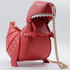 img 3 attached to QiMing Dinosaur Shoulder Tyrannosaurus CrossBody