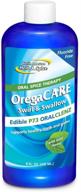 🌱 североамериканский травяной и пряный препарат oregacare swirl & swallow: иммуностимулирующий дикий мятный эликсир, 8 жидк. унц. логотип