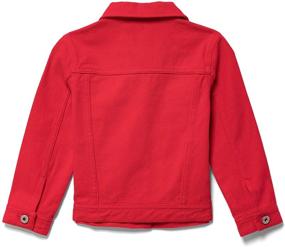 img 3 attached to 🧥 Lila Mae Toddler Colored Denim Jacket: Timeless Kids Jean Jacket in Vibrant Shades