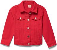 🧥 lila mae toddler colored denim jacket: timeless kids jean jacket in vibrant shades logo