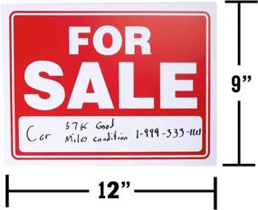 img 2 attached to All Weather Advertising Commercial Sale Sign