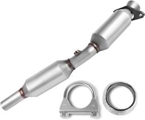 img 4 attached to 🚗 AUTOSAVER88 Catalytic Converter for 2003-2008 Toyota Corolla Matrix Pontiac Vibe 1.8L - Direct-Fit High Flow Series | EPA Compliant