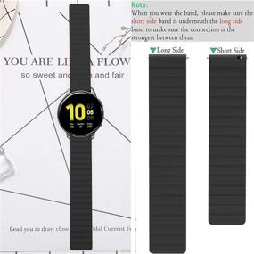 img 2 attached to Jobese Compatible Magnetic Adjustable Wristband Wellness & Relaxation and App-Enabled Activity Trackers