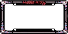 img 2 attached to 🐱 Hello Kitty Glitter License Plate Frame: Stylish and Durable Plastic Design