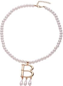 img 3 attached to 👑 Timeless Elegance: GRACEART Anne Boleyn Faux Pearl Necklace for Your Perfect Look