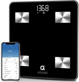 img 4 attached to 📱 Arboleaf Digital Scale: Bluetooth Smart Scale for Body Weight, Fat Monitor, BMI, BMR | iOS Android App
