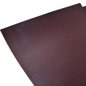 img 3 attached to 🛋️ Large Size Leather Repair Patch - First-aid for Sofas, Car Seats, Handbags & Jackets - 12x24 Inches - Pack of 2 (New Brown)