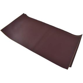 img 4 attached to 🛋️ Large Size Leather Repair Patch - First-aid for Sofas, Car Seats, Handbags & Jackets - 12x24 Inches - Pack of 2 (New Brown)