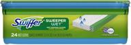 🌸 swiffer sweeper, lavender vanilla & comfort scent wet mopping pad refills, 24 count logo