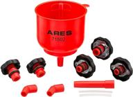 🔧 optimize your engine's performance with ares 71502 spill proof coolant filling kit: eliminate air pockets and banish squeaky belts! logo