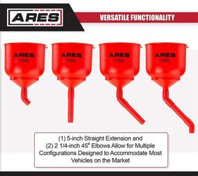 img 1 attached to Оптимизируйте производительность своего двигателя с набором для заправки охлаждающей жидкостью ARES 71502 без дефектов: устраните воздушные карманы и избавьтесь от скрипучих ремней!
