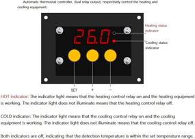 img 2 attached to NOYITO 2-канальный автоматический контроллер термостата