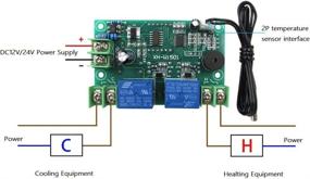 img 3 attached to NOYITO 2-канальный автоматический контроллер термостата