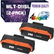 🖨️ 2 pack 4benefit, 2b, compatible toner cartridge mltd115l mlt-d115l 2xblack for samsung sl-m2870fw sl-m2830dw m2870fw printer (2 pack) logo