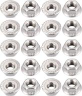 uxcell 16 18 serrated flange stainless logo