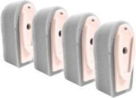 🧽 enhance your cleaning routine with cook with color soap dispensing sponge brush refill set - four refill brush heads in pink! logo