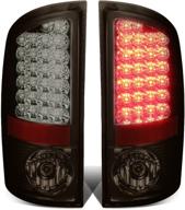 dna motoring tl-dram05-led-ch-sm tail light (passenger &amp logo