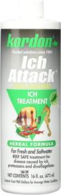 img 1 attached to 🐠 KORDON #39446 Ich Attack - 100% Natural and Herbal Formula Treatment for Aquariums - 16-Ounce