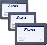 💾 leven ssd 120gbx3 - ultra-fast sata iii internal solid state drive, 3d nand tlc, 550mb/s - 3 pack for laptop & pc desktop logo
