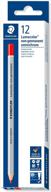 🔴 карандаш staedtler lumocolour non permanent omnichrom - красный (коробка из 12 штук): универсальное, высококачественное письменное принадлежность для всех целей. логотип