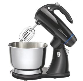 img 3 attached to 🔌 Sunbeam 2594 MixMaster Stand Mixer: Powerful 350-Watt Mixer with Dough Hooks and Beaters, in Sleek Black Design