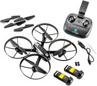 🚁 altair falcon ahp drone with camera: 720p live video, easy-to-fly beginner's drone, fpv. free priority shipping & autonomous hover. 2 batteries. lincoln, ne company. logo