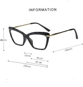 img 1 attached to Reading Glasses Crystal Quality Readers