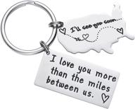 💑 long-distance relationship keychains for boyfriend and girlfriend logo