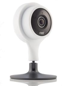 img 4 attached to Полностью силиконовые чехлы, совместимые с камерой Nest Cam Indoor - крепление чехлов, сделанных Wasserstein, белого цвета.