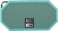 🔊 altec lansing mini h2o - беспроводной влагозащищенный динамик с bluetooth, плавающий, ip67, портативный, мощный бас, высококачественный стереозвук, встроенный микрофон, дальность до 30 футов, легкий, время работы от аккумулятора 6 часов, мята (imw257-mnt-grp) логотип