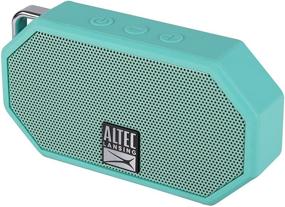 img 2 attached to 🔊 Altec Lansing Mini H2O - Беспроводной влагозащищенный динамик с Bluetooth, плавающий, IP67, портативный, мощный бас, высококачественный стереозвук, встроенный микрофон, дальность до 30 футов, легкий, время работы от аккумулятора 6 часов, мята (IMW257-MNT-GRP)