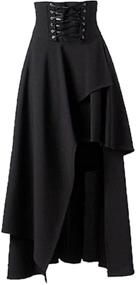 img 4 attached to 🔍 Discover Steampunk Victorian Lolita Skirt - Sorrica Women's Vintage Style Delight!