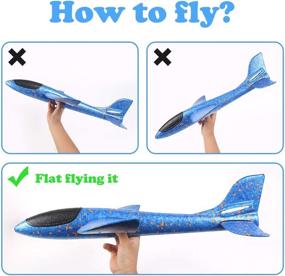 img 2 attached to ✈️ Ivytoho Airplane Throwing Activity Birthday: Soaring Fun for Your Celebration