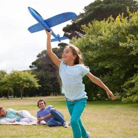 img 1 attached to ✈️ Ivytoho Airplane Throwing Activity Birthday: Soaring Fun for Your Celebration