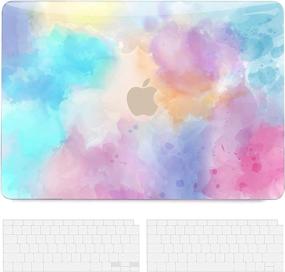 img 4 attached to 🌈 B BELK MacBook Air 13 inch Case 2020 2019 2018 - Colorful, Hard Shell Case + Keyboard Covers