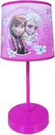 disney frozen 2 stick table kids lamp - themed printed decorative shade with pull chain логотип