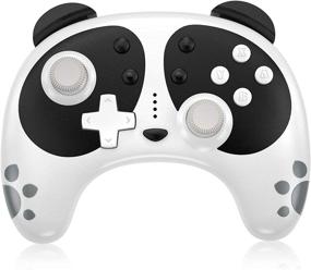 img 3 attached to STOGA Panda Cute Wireless Controller: Nintendo Switch Pro Controller with NFC wake-up, Motion Control, Turbo Vibration - Compatible with Switch Lite/PC