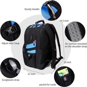 img 2 attached to 🎒 SOLDIERKNIFE Durable Backpack with Built-in Charging