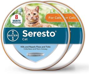 img 4 attached to 🐱 Seresto 2-Pack Flea and Tick Collar: Long-lasting Protection for Cats, 8-month Cat Flea Control