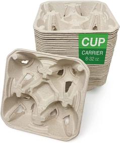 img 3 attached to CROKI Cup Drink Carrier Biodegradable