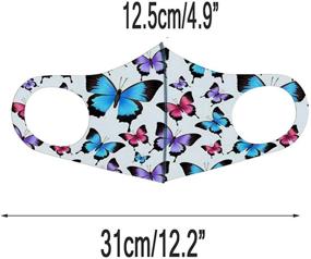 img 1 attached to Butterfly Face_Mask Adjustable Comfortable Breathable