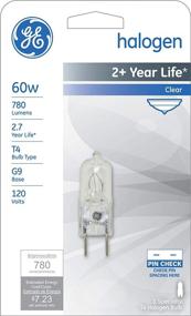 img 3 attached to 💡 GE Halogen Light Bulb, T4, G9 Base, 60W Bulb – Reliable Single Pack Lighting Solution